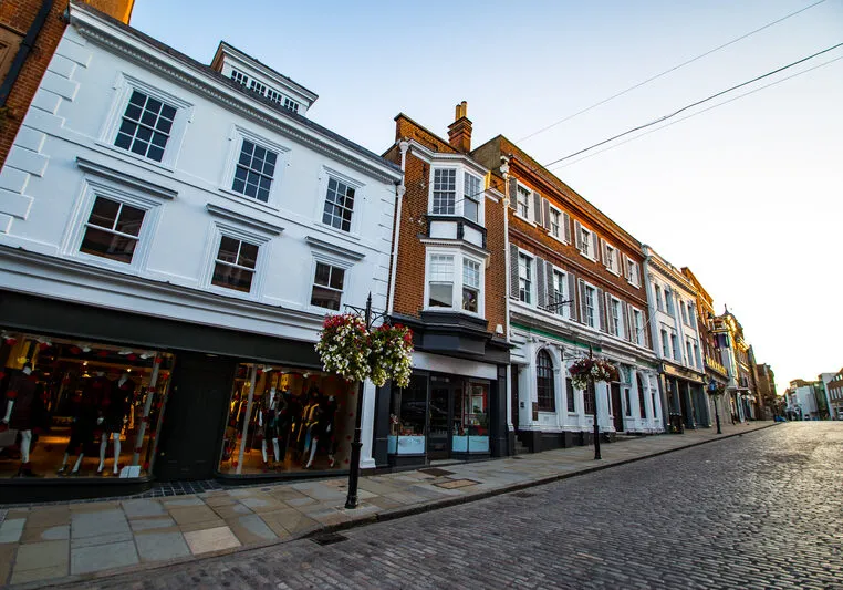 high street